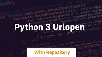 python 3 urlopen