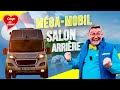 Mega mobil mega lounge en version longue  1m de confort en plus 