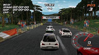 Need for Speed: V-Rally PS1 Gameplay HD (Beetle PSX HW)