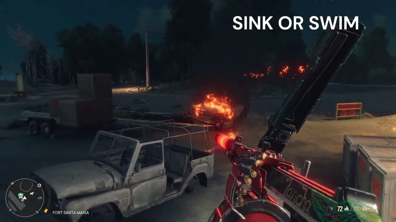 Try Out All The Different Light Machine Guns In Far Cry 6 On A Tank!