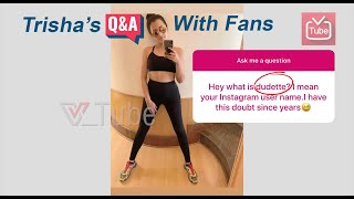 Trisha Krishnan Q & A With Fans During Quarantine Lockdown | 2020