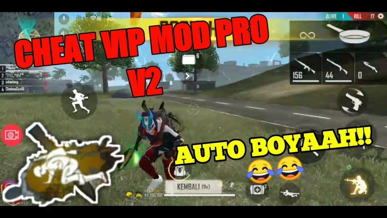 VIP MOD PRO V3 AUTO PECAH PALA AUTO BOYAH POKOKNYA