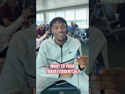 What is your travel essential?  #nba #basketball #sports #trailblazers