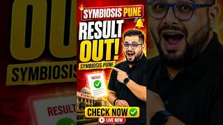 🚨 RESULT OUT! Symbiosis Pune 2026 Students Check Fast #SCMSPUNE