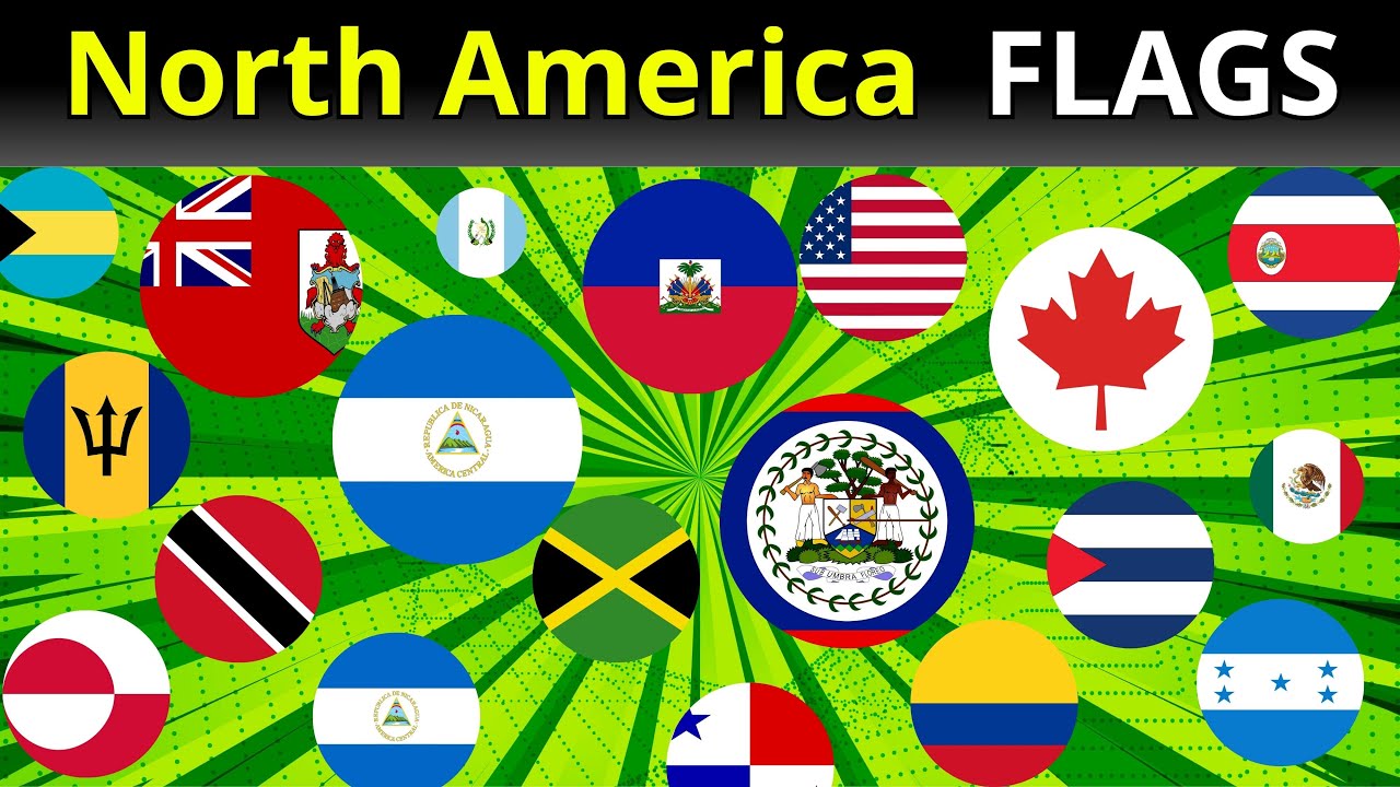 Guess The Country Flag North America FLAG QUIZ YouTube