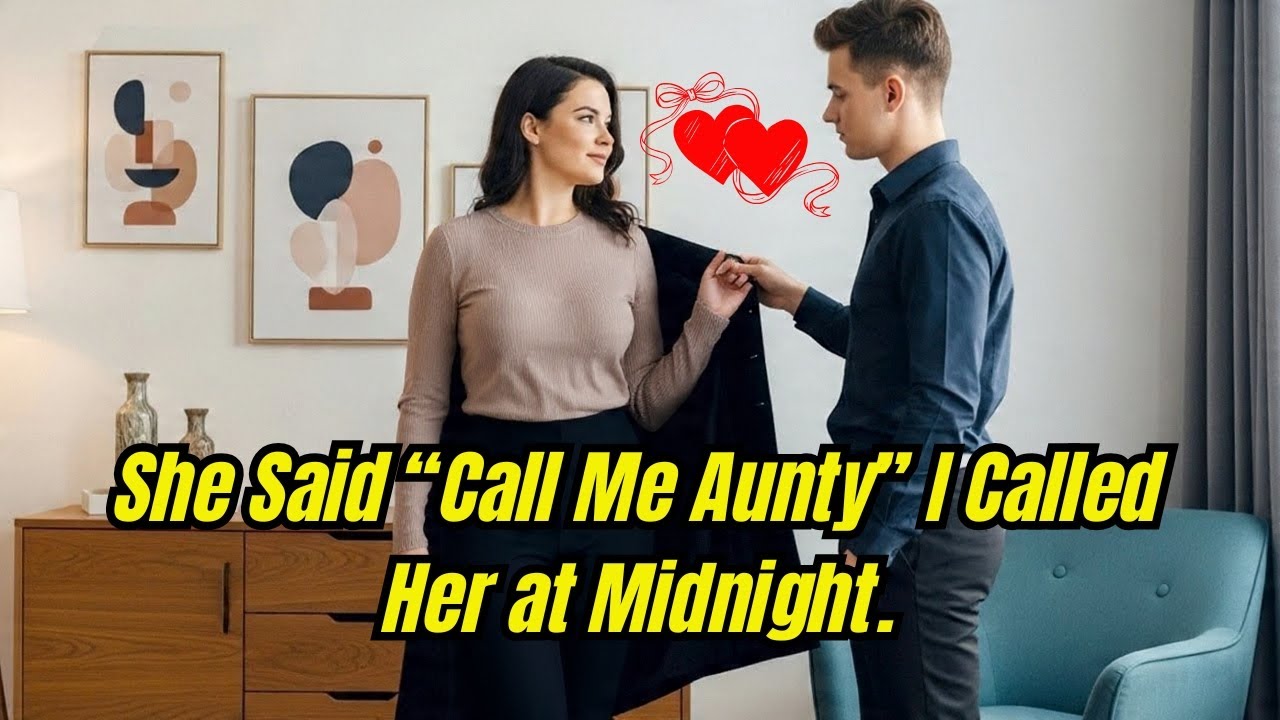 I Took Her Seriously… Called Her at Midnight After She Said “Call Me Aunty”