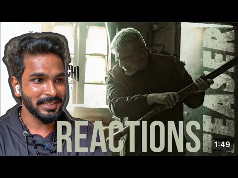 Vidaamuyarchi Teaser  REACTION |Ajith Kumar | Trisha | Arjun |Magizh Thirumeni |Anirudh Subaskaran