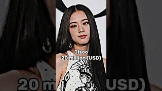 Blackpink member's net worth 2023( According to google) #blackpink #jennie #lisa #jisoo #rosé