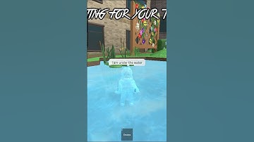 I ALMOST DROWNED!!💧#roblox #shorts #mm2
