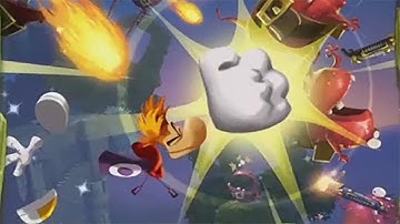 Rayman Legends 100% Walkthrough Part 2 - Toad Story