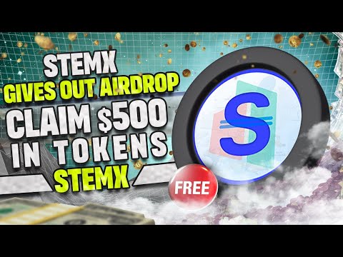 STEMX Best Private Crypto Airdrop | Get 500 - 5000$ Without Deposit | LIVE 2024