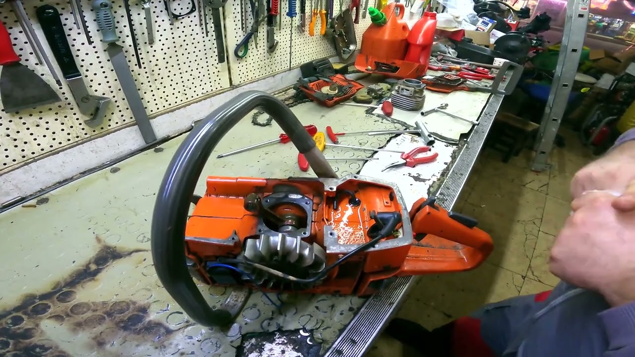 Böyle Temiz Makina Yok Diyebilirim... Husqvarna 268 Piston Değişim