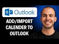 How To Add Or Import A Calendar To Outlook 365 Easiest Way 2026 Guide