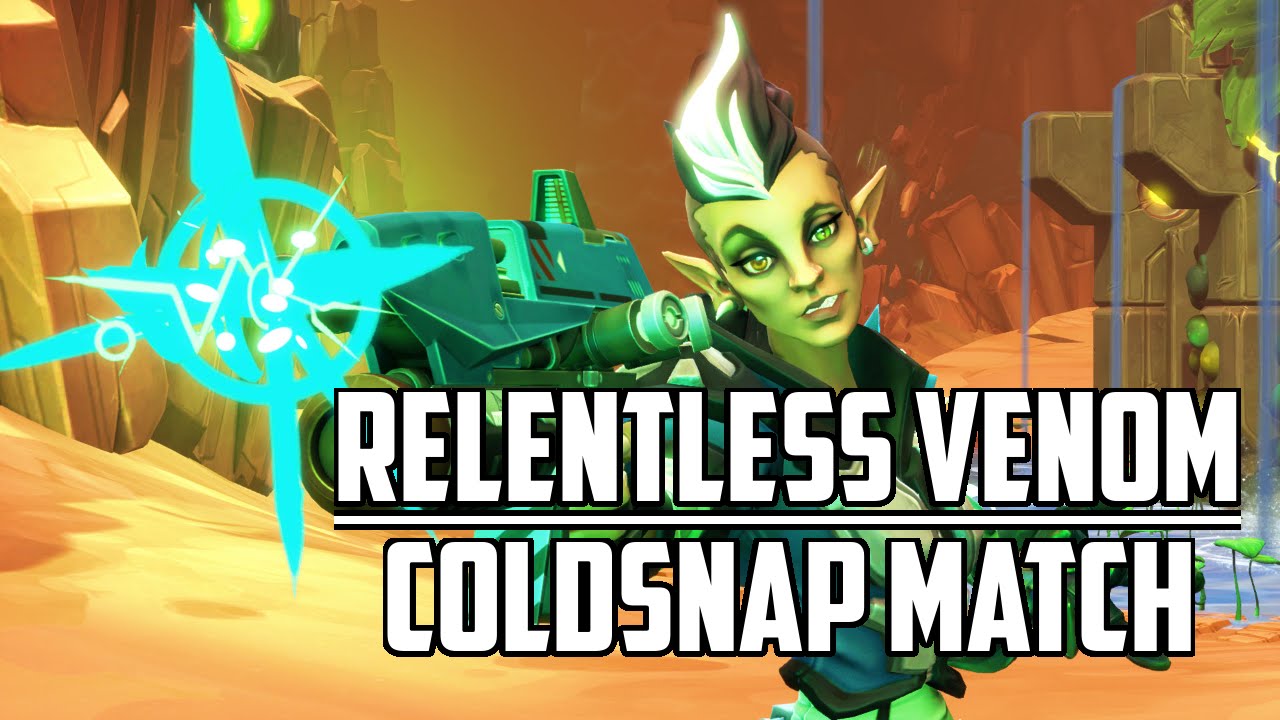 Battleborn - “Relentless Venom” Mellka PVP Build on Coldsnap (No Commentary)