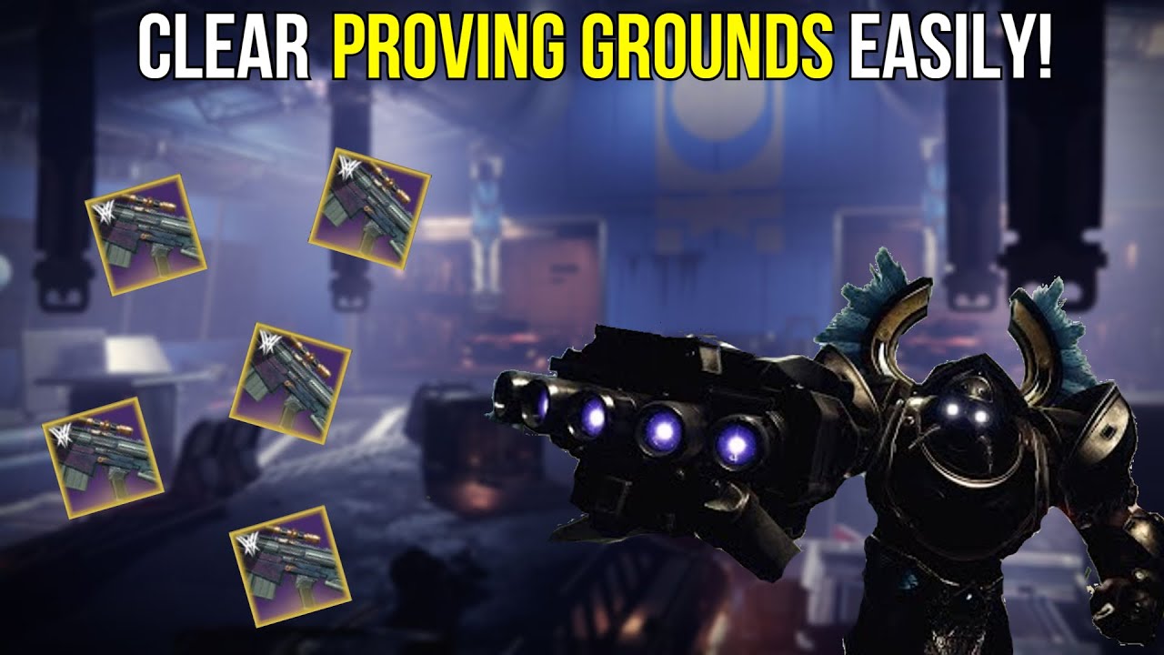 How To Clear Proving Grounds *EASILY* (Best Tips and Loadouts