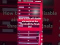 How to turn off disable aim assist at the threshold the finals ps5