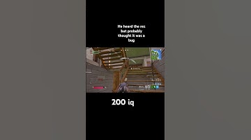 He was so confused from our 200 iq play #fortnite #ranked #reload #200iq