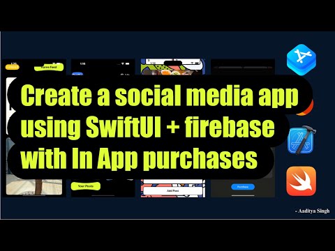 Create a social media app using SwiftUI and firebase with In App purchases - part 22