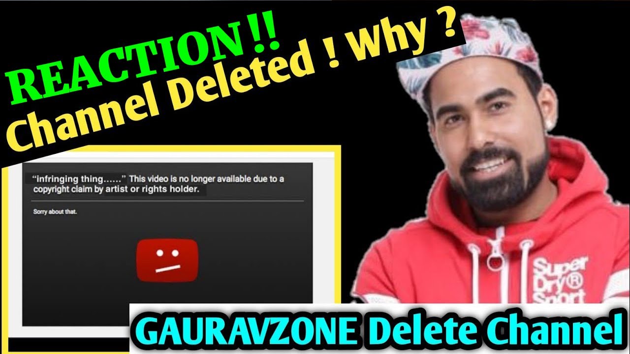 Finally  Gaurav Zone React || Gaurav Zone Youtube Channel Terminate || WILL CHANNEL RECOVER OR NOT?