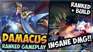 HEROES EVOLVED - DAMACUS BUILD | RANKED GAMEPLAY | NEW HERO!!