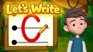 ✏️ Quick Write – Uppercase C | Practice Writing the Letter C for Kids!