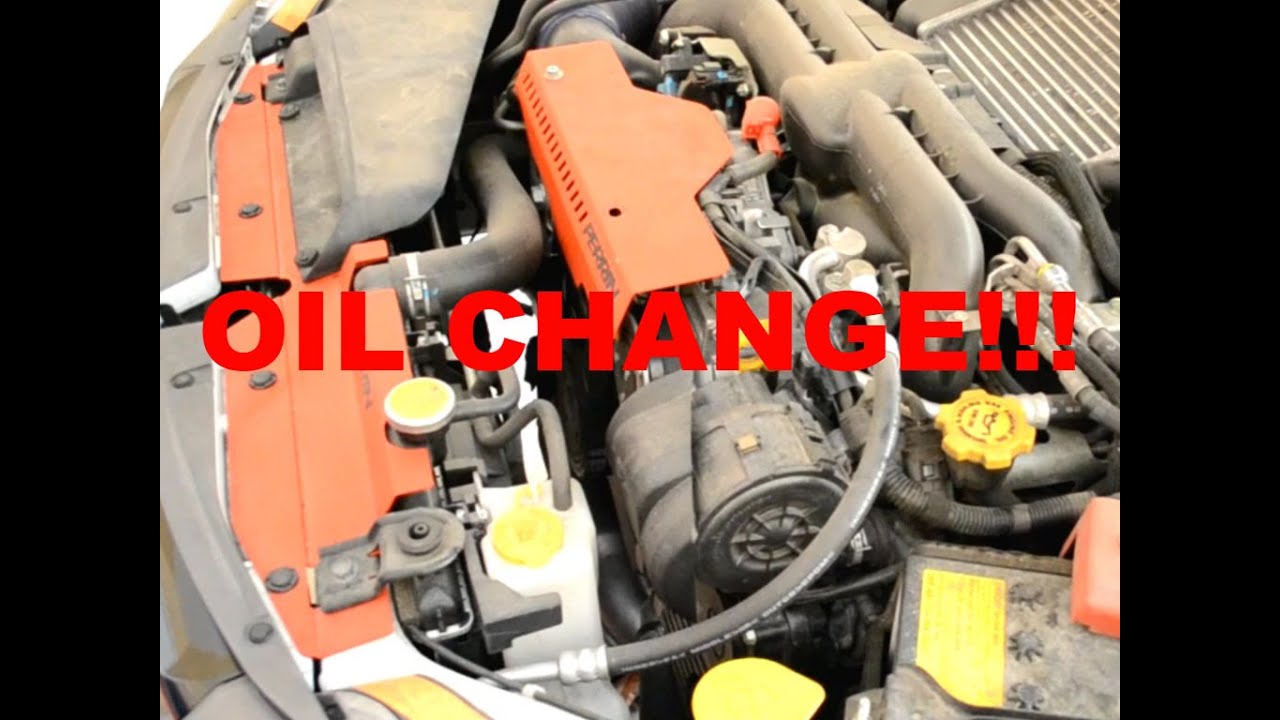 How to do an oil change!? (2013 Subaru WRX) - YouTube