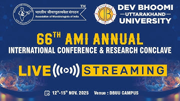 DBUU 66TH AMI ANNUAL INTERNATIONAL CONFERENCE & RESEARCH CONCLAVE 12th-15th NOV. 2025 II DAY-3 II