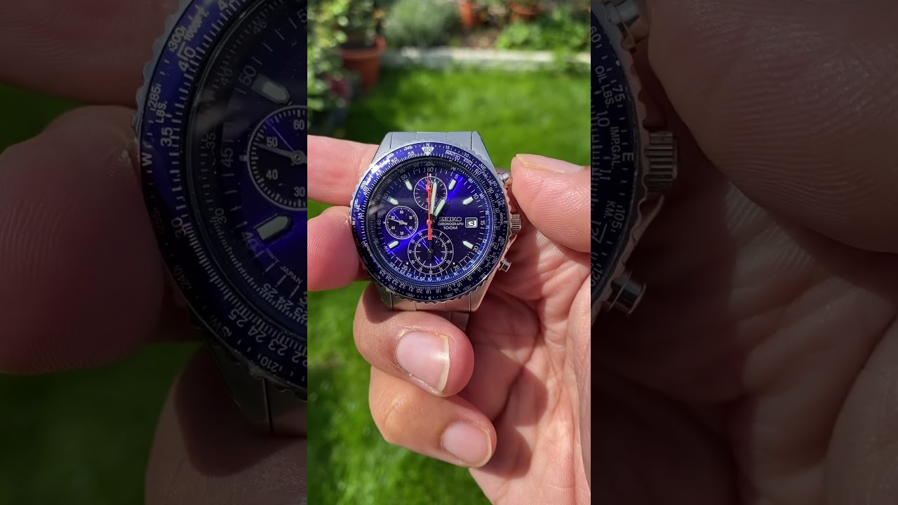 Seiko Flightmaster ‘Blue Dial’ Chronograph