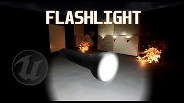 Unreal Engine 4 Tutorial - How to make a Switchable Flashlight!