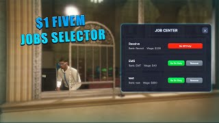 Multijobjobs Selector - Fivem Rs Scripts