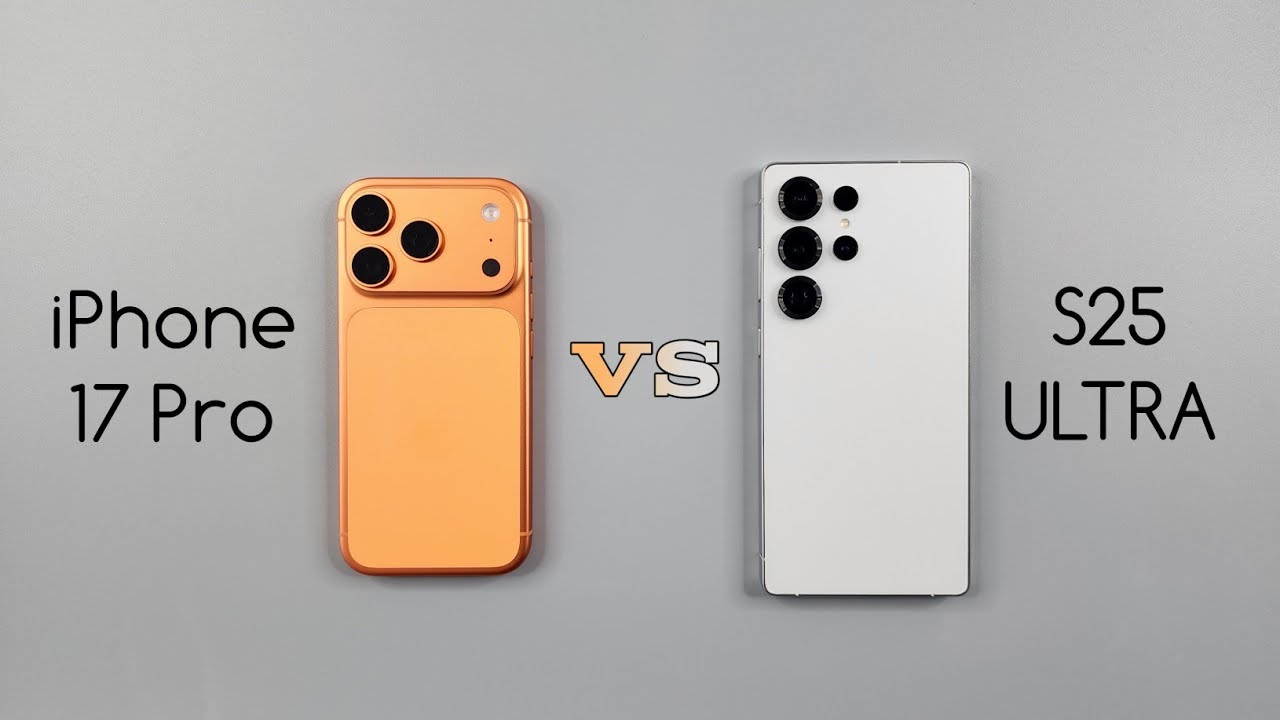 Samsung S25 Ultra vs iPhone 17 Pro Speed Test & Camera Comparison 