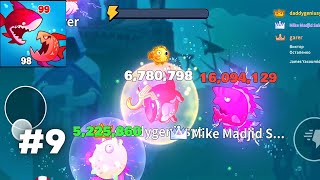 Eat Fish.io gameplay walkthrough Part 9 | 75 kills gameplay and highest score | (ios, android) screenshot 1