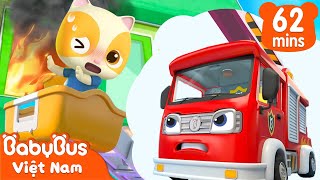 Nhiệm vụ vủa xe cứu hoả | Xe cứu hoả thi hành nhiệm vụ | Nhạc thiếu nhi vui nhộn | BabyBus