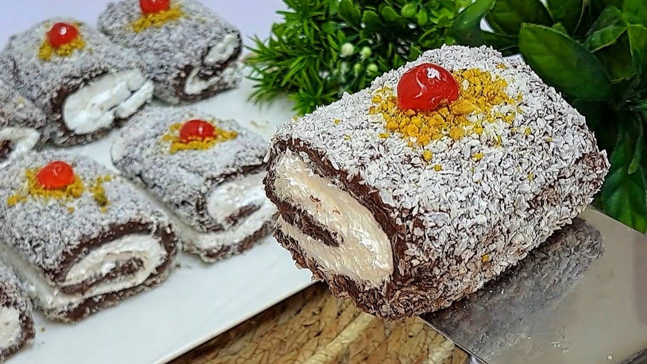 عندك لتر حليب وكوب دقيق بدون فرن ولا بيض وف 10دقايق بس❗️هتعملي حلي تركي يرطب ع القلب هتنبهري بجماله👌