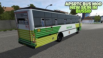 APSRTC Bus Mod In Bus Simulator Indonesia - Bussid Bus Mod - Bussid Car Mod - Bussid