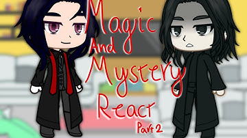 Magic and Mystery react to Dazai / part 2/2