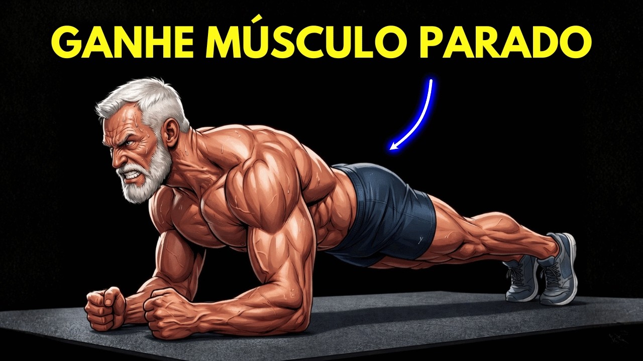 5 Isométricos Que Constroem Músculo Mais Rápido Que Levantar Peso (Com Ciência)
