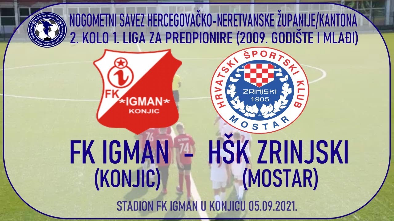 FK Igman - HŠK Zrinjski -:- predpioniri
