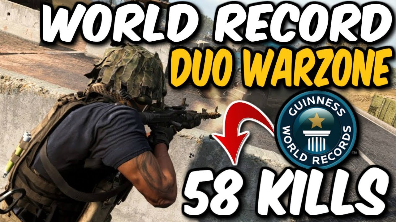 Warzone *Duo World Record!* 58 Kills Duo No Fill! COD Warzone High Kill