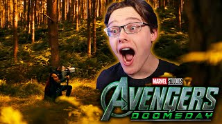 AVENGERS: DOOMSDAY TEASER REACTION! (Thor Teaser)