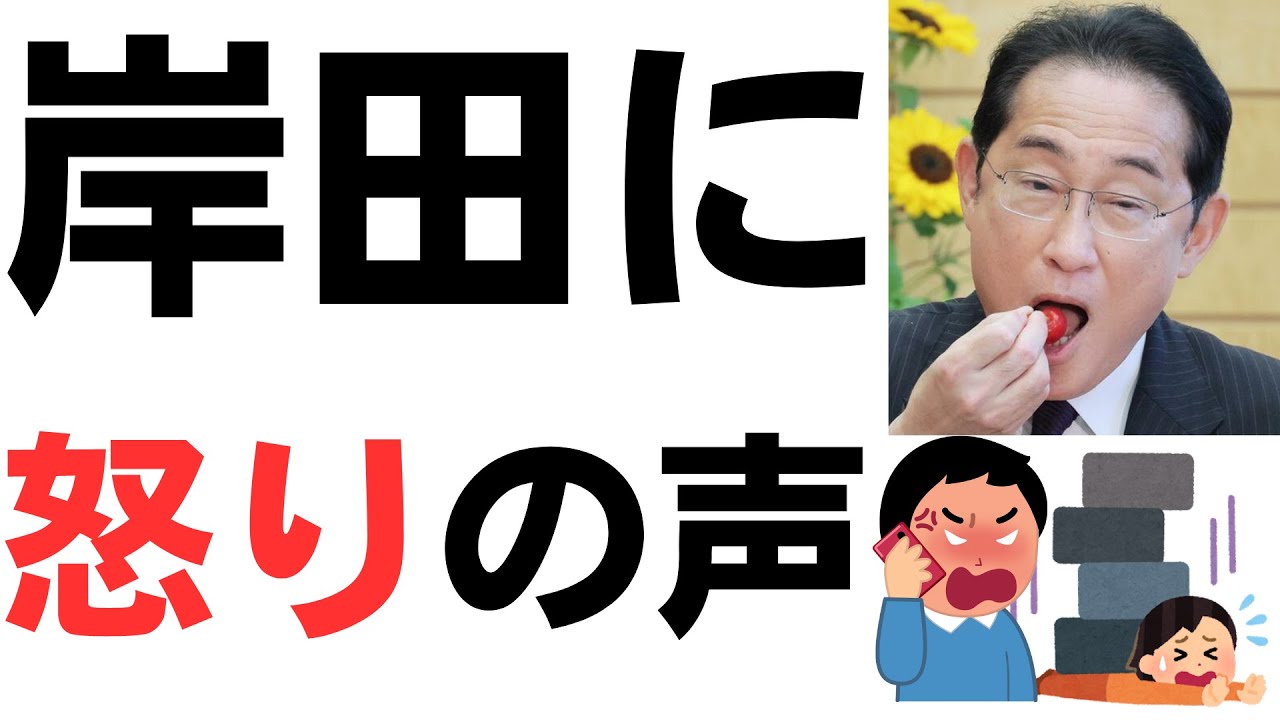 岸田政権へ国民の怒り心頭！リスナーの声徹底紹介6/27-1を扱う動画のサムネイル
