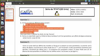 TP Script Shell (Partie 1)