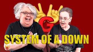 2RG REACTION: SYSTEM OF A DOWN - SUGAR - Two Rocking Grannies Reaction!