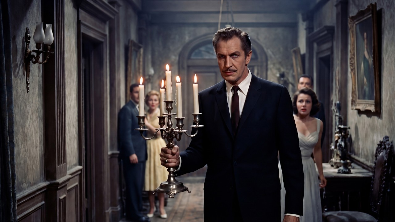 Vincent Price | Classic Horror | Survive the Night for $10,000 in