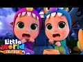 Eine gespentische Klingeltour | Cartoons und Kinderlieder | Little World Deutsch