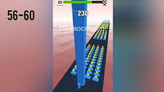 Celebrity Stack Colors Gameplay Walkthrough (Android, iOS) - Level #56-60 Wealth