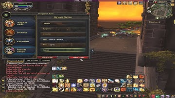 [WoW Wod] Easiest Way to find a Group In WoW: Premade Group Ui