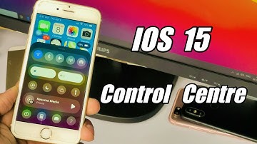 IOS 15 Control Centre in any iPhone ✔✔