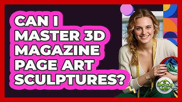 Can I Master 3D Magazine Page Art Sculptures? - The Upcycle Lab