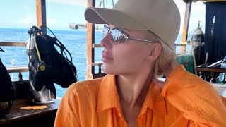 Ханна показала, как проводит отпуск на Мальдивах ☀️🌊🦈 (Часть 1)